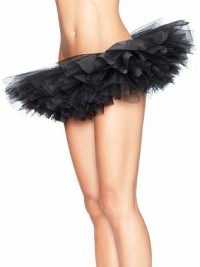 Sexy mini sukýnka Organza Tutu - Černá