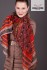 Maxi barevný šátek Orient - Červená