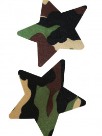 Lepítka na bradavky Stars - Camouflage