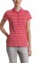 Dámské triko Active Striped Polo - Růžová